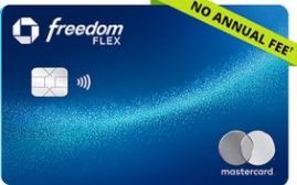 Chase Freedom Flex 官方卡面