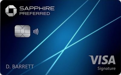 Chase Sapphire Preferred信用卡卡面
