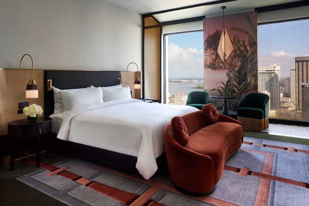 Fairmont New Orleans 客房效果图