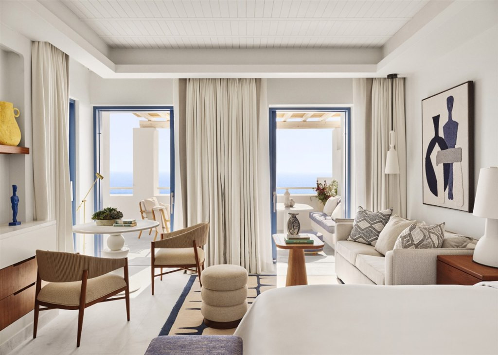 Four Seasons Hotel Mykonos 客房内景