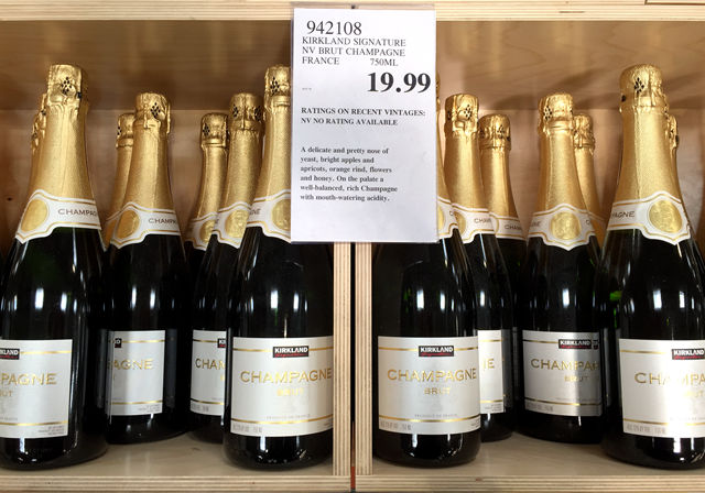 品酒笔记 91分 Kirkland Signature Brut Champagne 悠酒世界