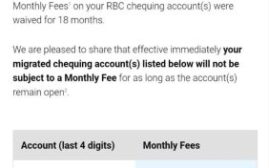 RBC 正式宣布:由 HSBC 转入的账户将永久豁免月费!