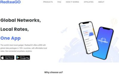 不用再担心昂贵的漫游费用，RedteaGO $3奖励 eSIM介绍